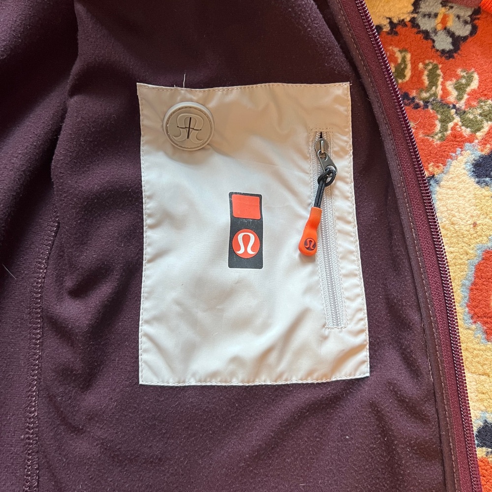 Rare LULULEMON Zip-Up Multicoloured Jacket - Picture 4 of 8